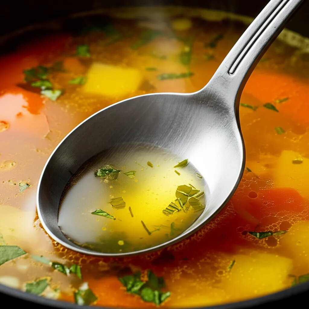    Как убрать лишнюю соль из супа или другого блюда? Евгения Супова