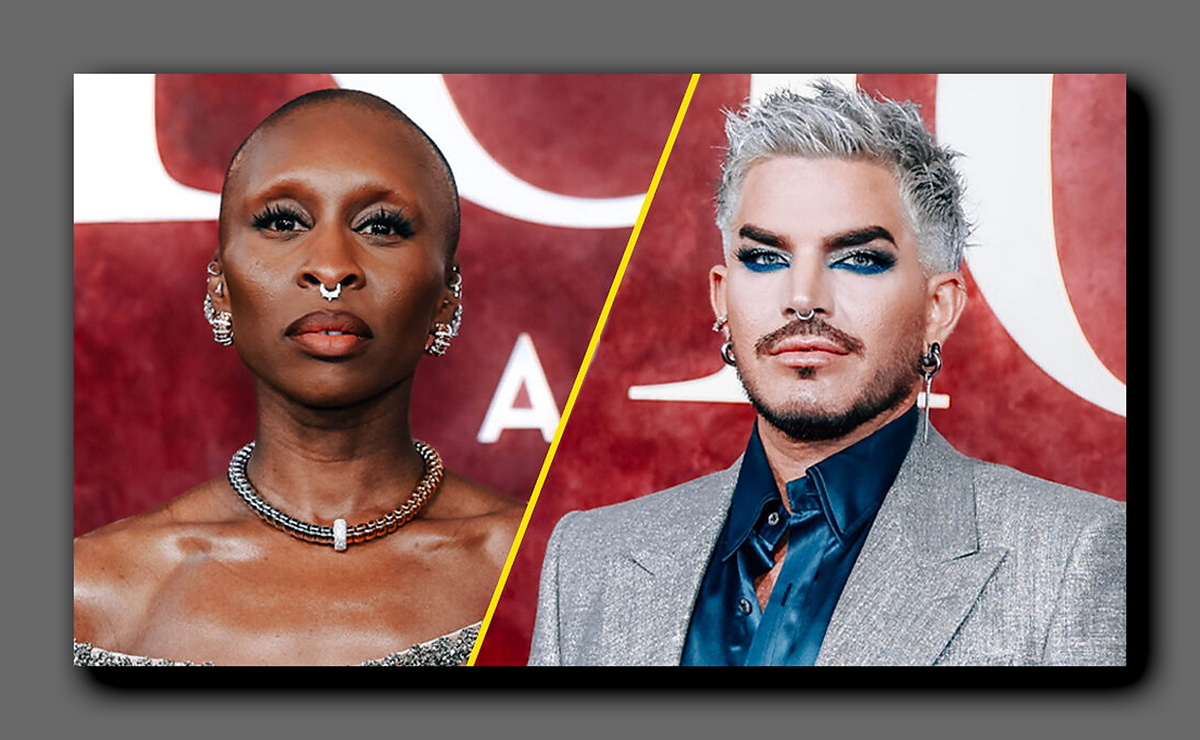 Синтия Эриво и Адам Ламберт