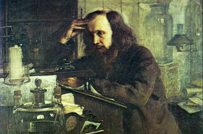 Менделеева очень интересовали вопросы смешивания растворов.