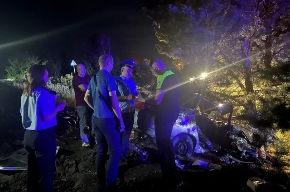    В Инзенском районе разбилась легковушка: погибли мужчина и девушка