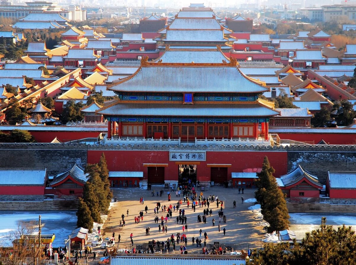 Площадь Тяньаньмэнь в Пекине