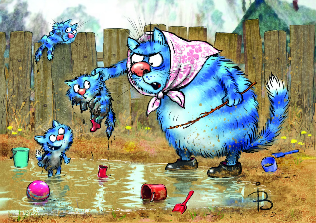 очаровательыне коты Рины Зенюк