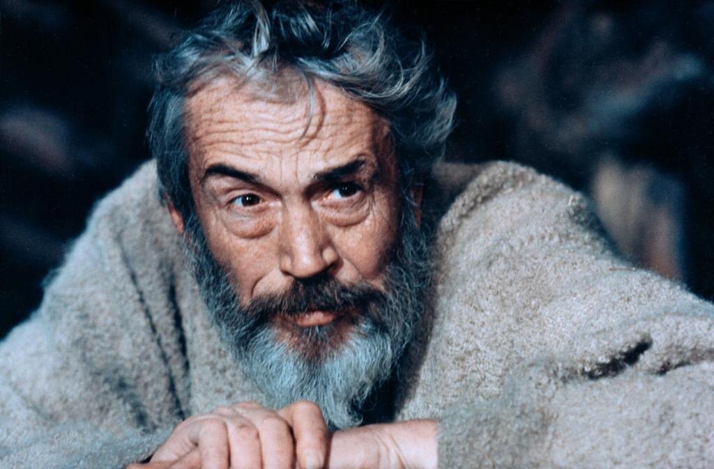   Джон Хьюстон, кадр из фильма «Библия» (1966)