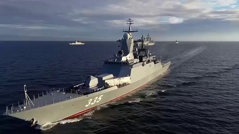     Корвет «Громкий» ВМФ России РИА Новости Министерство обороны РФ