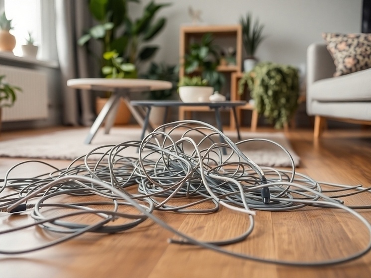     Правильное хранение, использование органайзеров и кабельных стяжек помогут вам поддерживать порядок и продлить срок службы ваших проводов. Фото сгенерировано