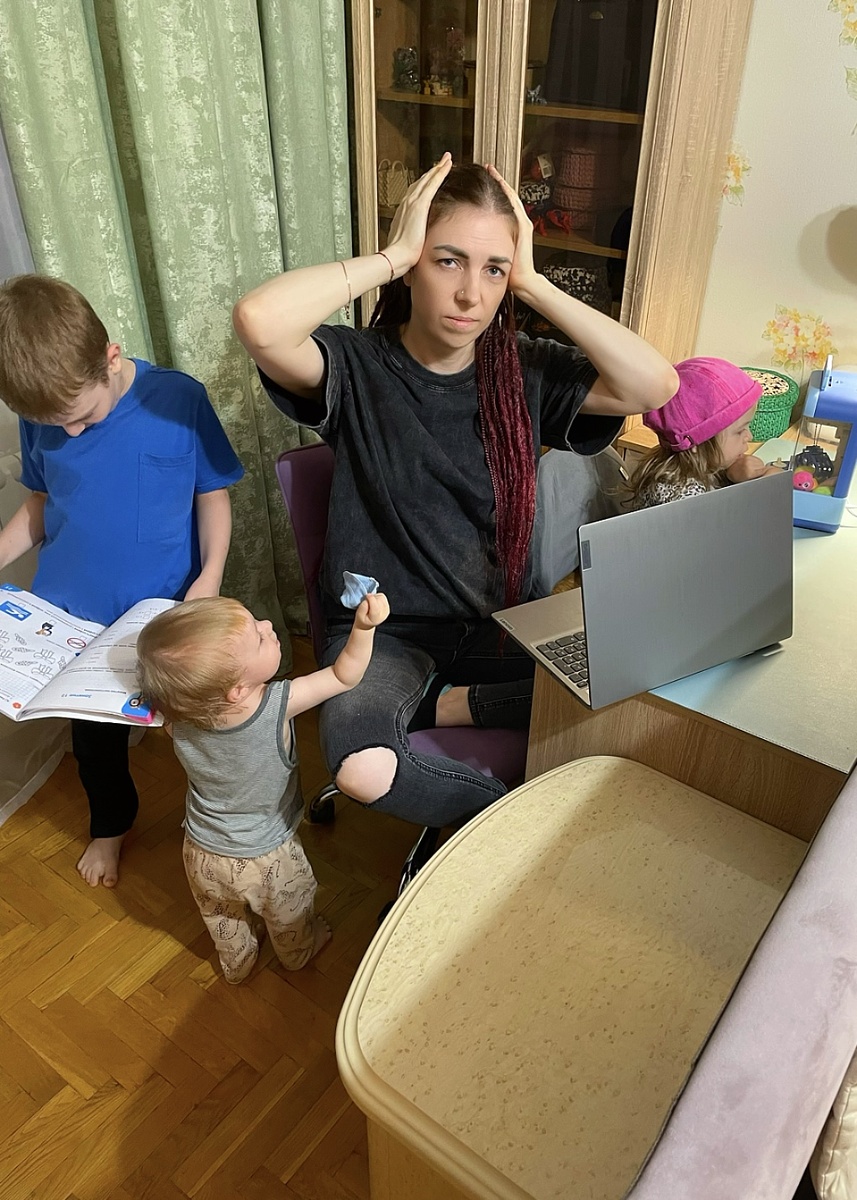 Будни многодеточки 