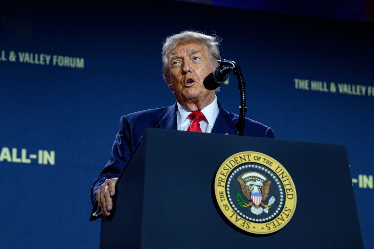    Президент СШ Дональд Трамп / Источник: © Joyce N. Boghosian/Keystone Press Agency/Global Look Press