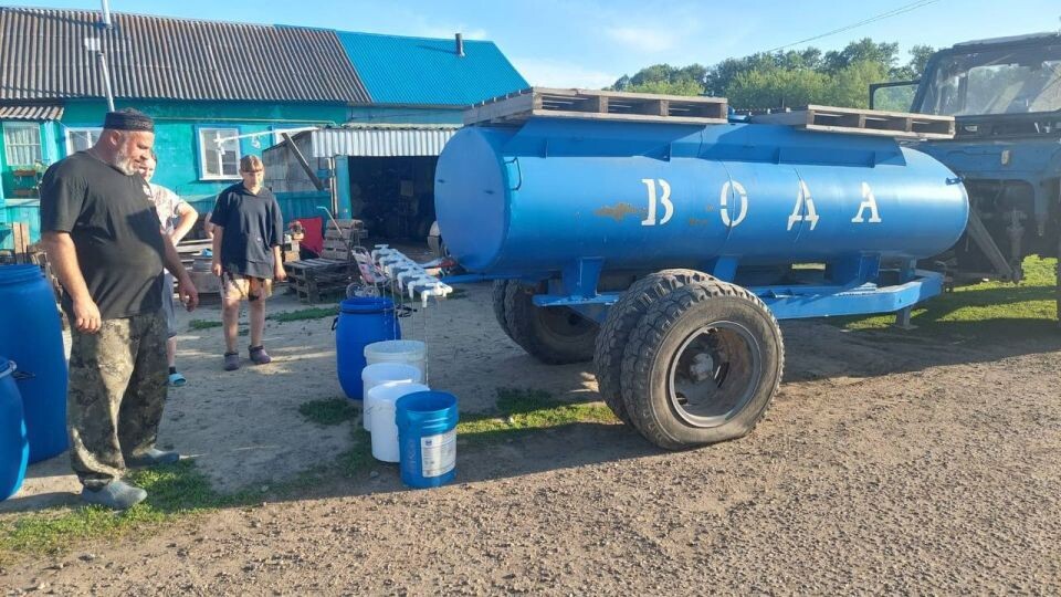   Подвоз воды в село Глушинка . Источник: Предоставлено "Толку"