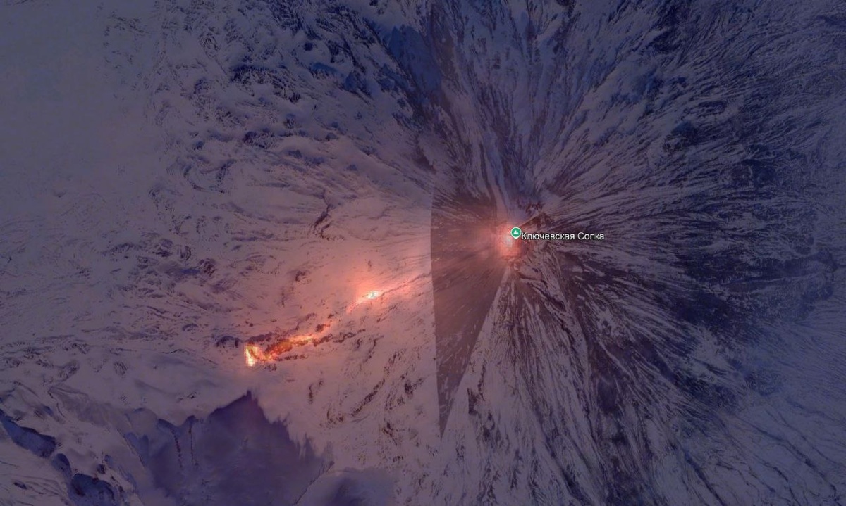 Фото: Спутниковый снимок Landsat-9, 2 августа 2025 / Телеграм-канал Super volcanology