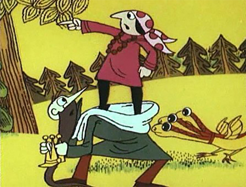 Ось зла: Кощей, Яга, Горыныч.