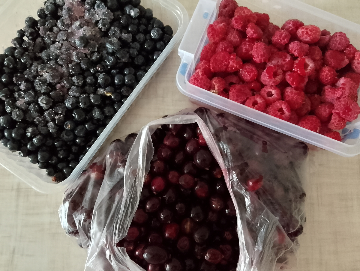 Ягоды с просторов Вологодчины, фото автора