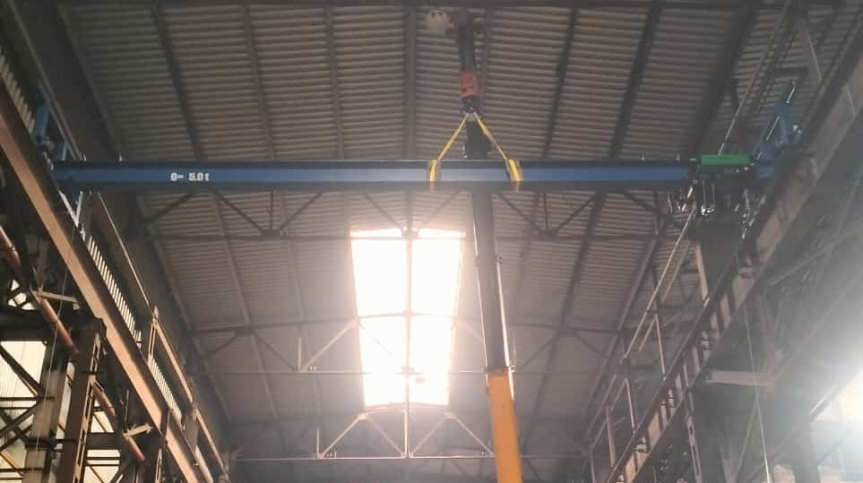 Монтаж опорной кран-балки от компании ООО ПК "Крантехмаш"