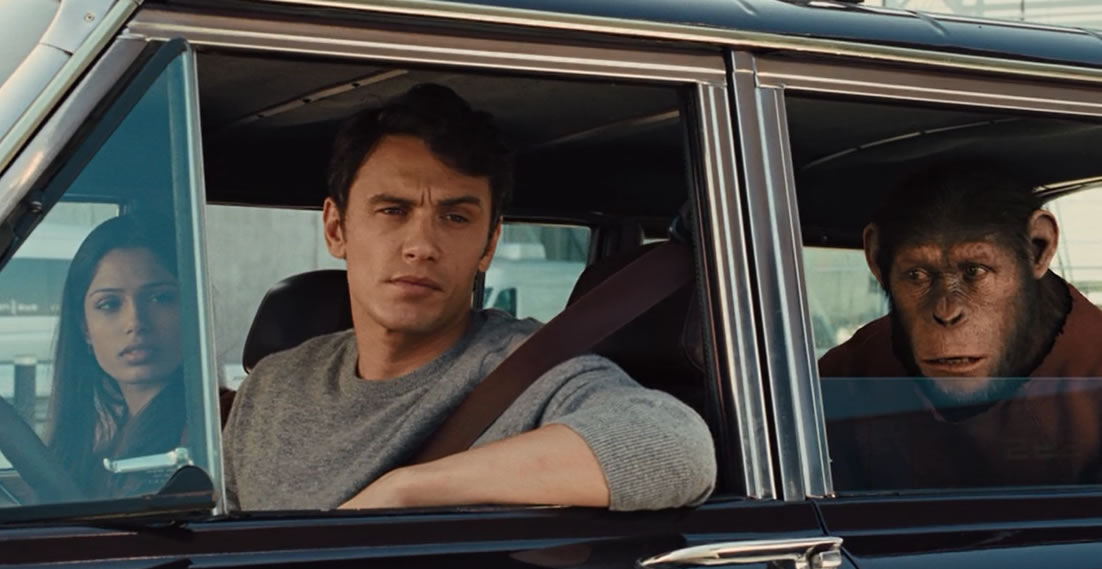 Кадр из фильма "Восстание планеты обезьян" (2011)