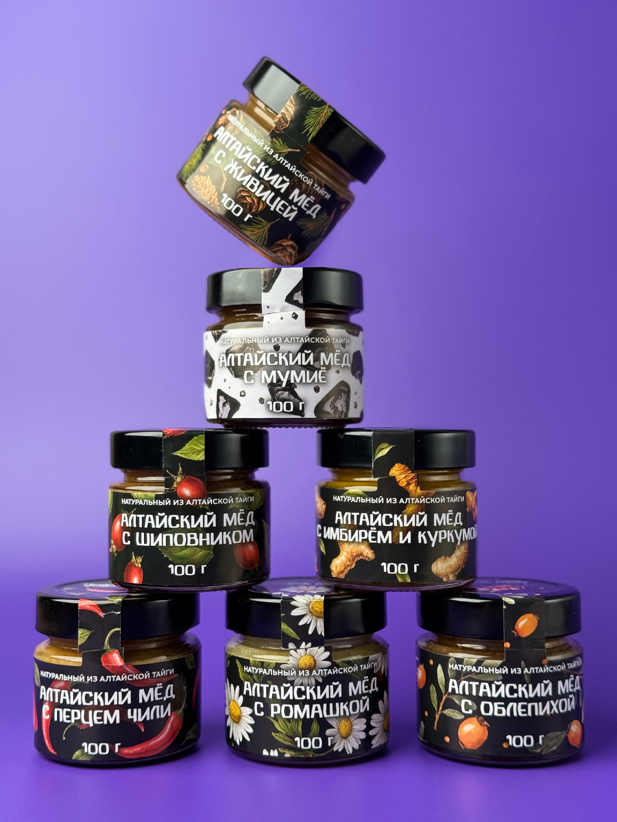 Серия: "Мёд с добавками" от производителя "Горость Алтая"