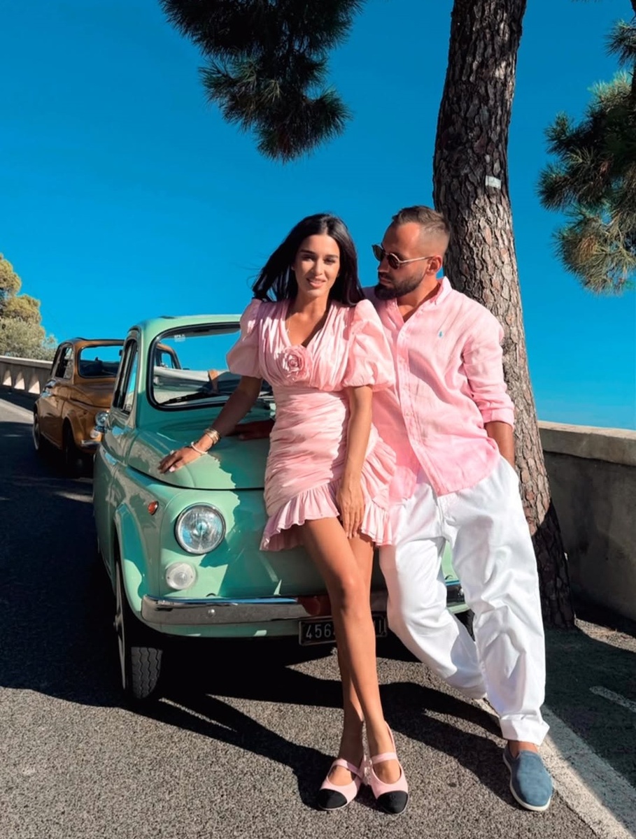 Ксения Бородина и Николай Сердюков. Фото: соцсети