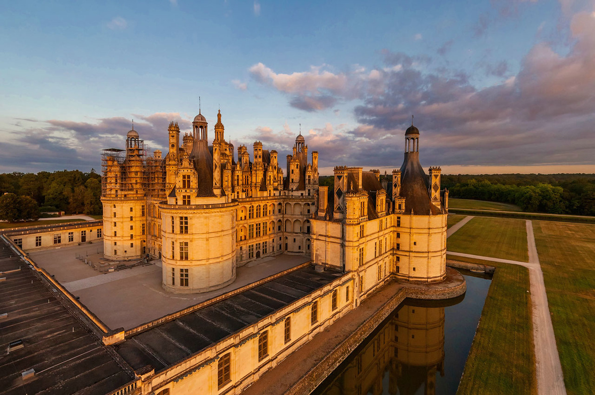 Доменико да Кортона, Замок Шамбор, Франция, 1519-1547 гг.