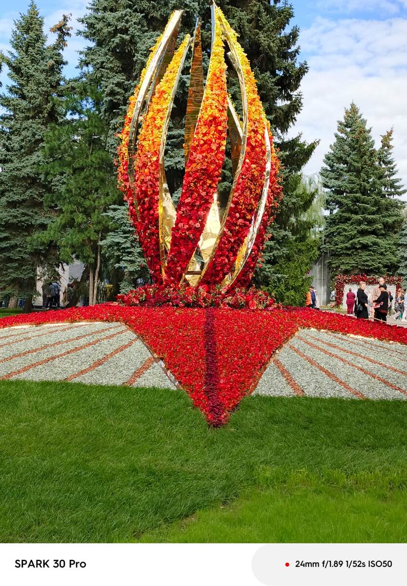 Вечный огонь.