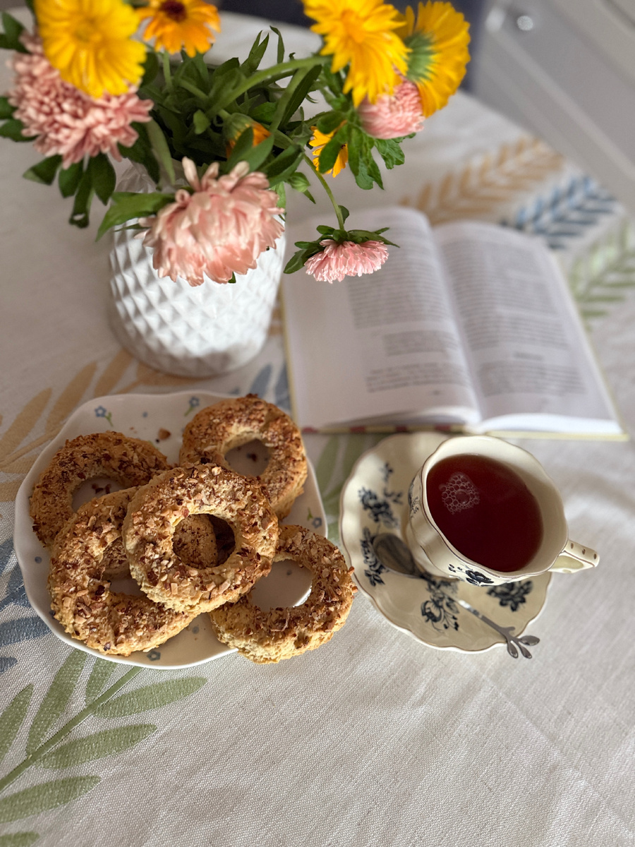 ▎Мои любимые песочные колечки с миндалём — волшебство в каждом кусочке! 