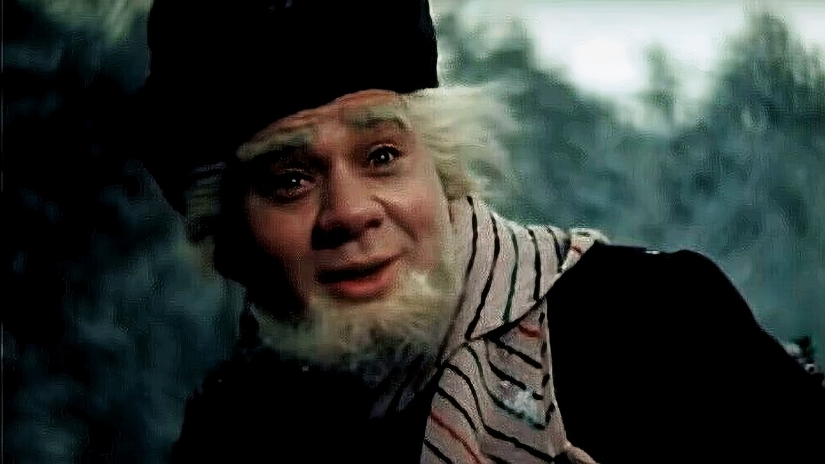 Спорный образ Леонова из фильма "Снежная сказка" 