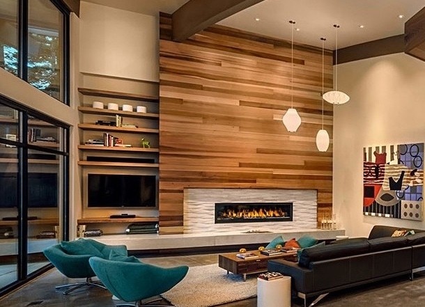 Достоинства отделки стен паркетом