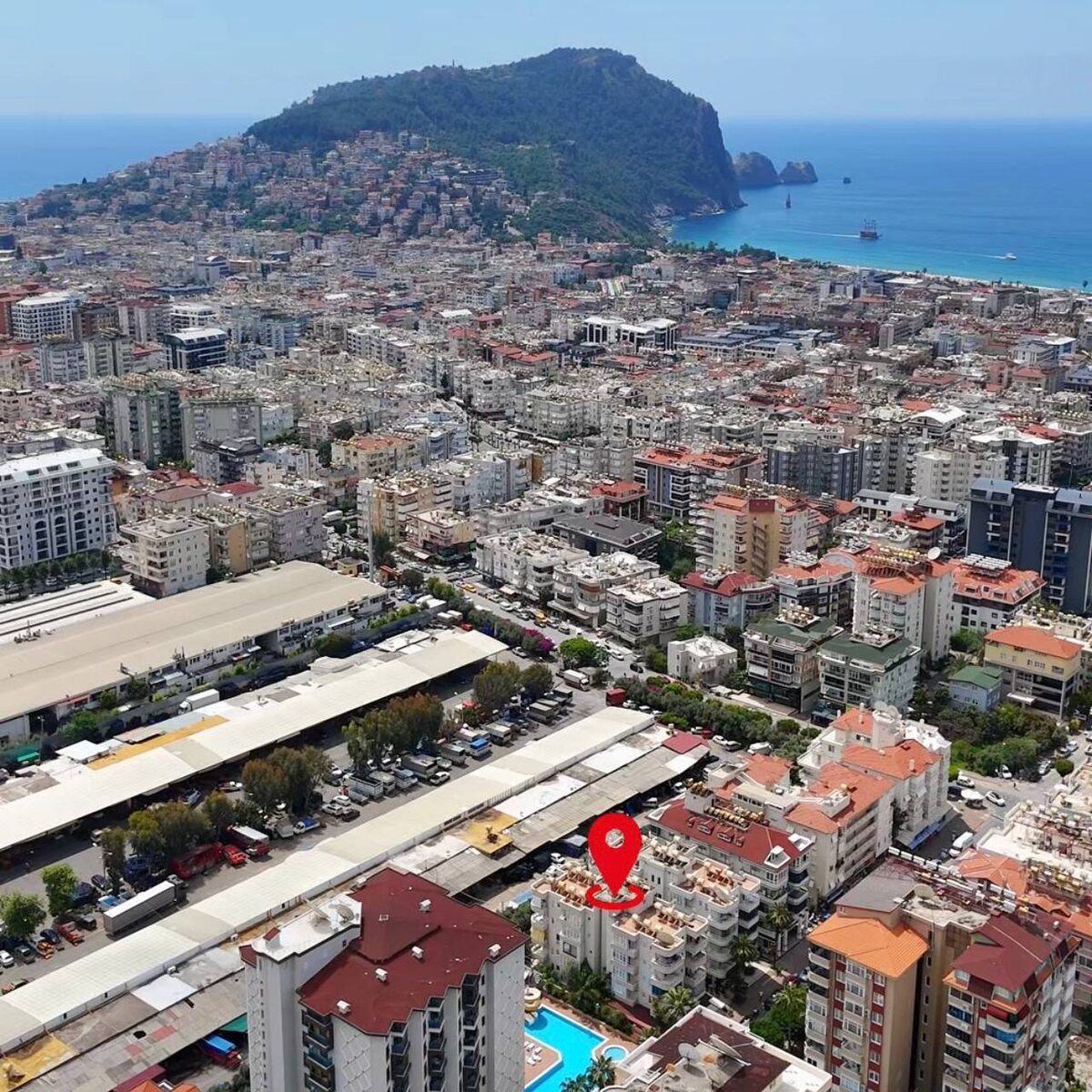 расположение жилого комплекса