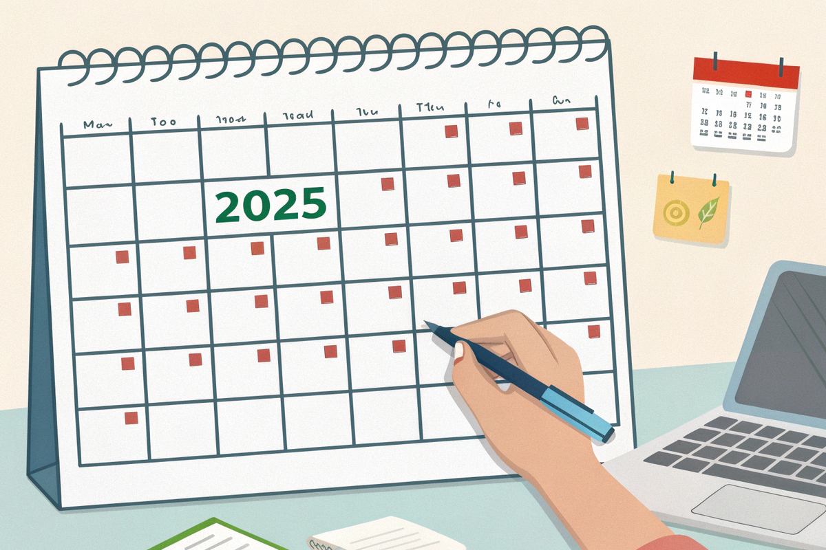 Как правильно заполнить график отпусков на 2025 год. Составление, штрафы и особые категории работников