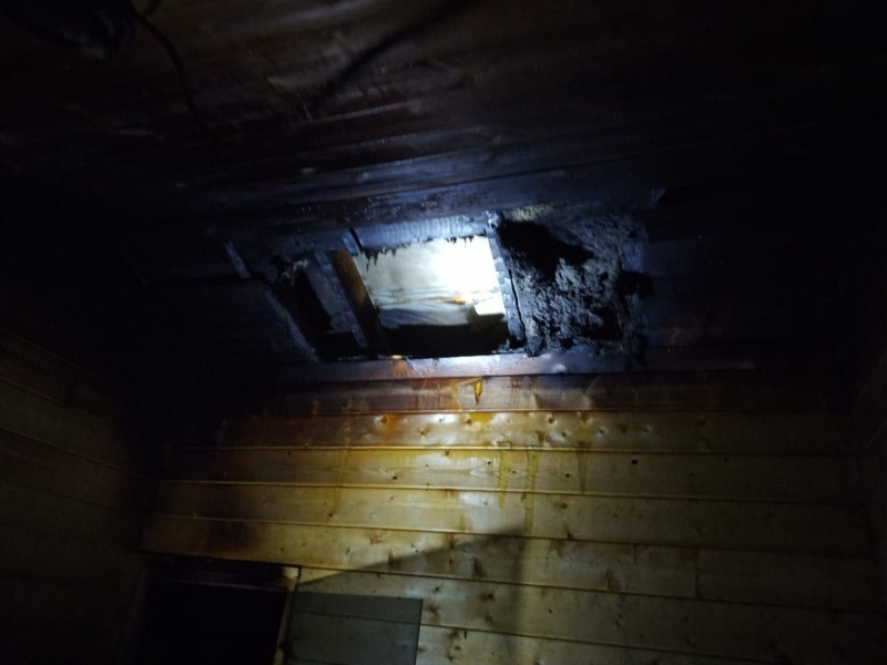    Частная баня загорелась в КарелииГоскомитет Карелии по ОЖ и БН