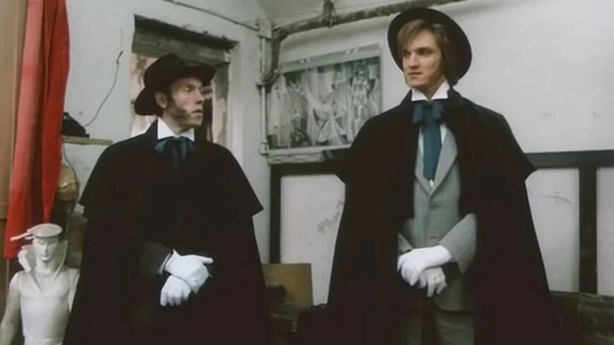 Кадр из фильма "Бакенбарды" (главные герои). Фото из открытых источников.