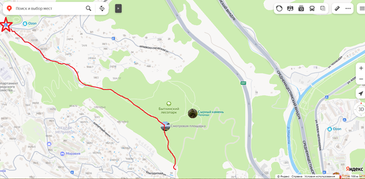 Бытхинский лесопарк. Прогулка