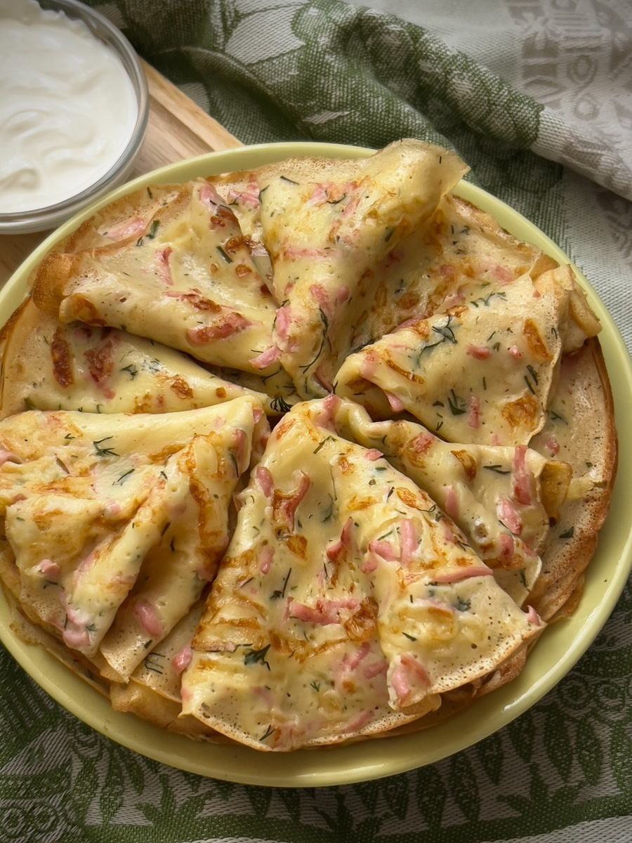 Рецепт блинов от Дины Селиной