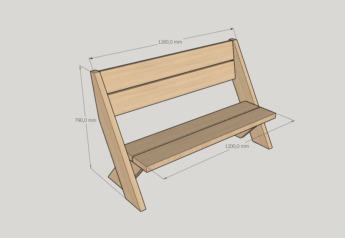 Общий вид с размерами