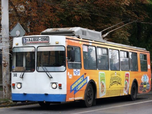    троллейбус №5 // фото: 2gis.ru