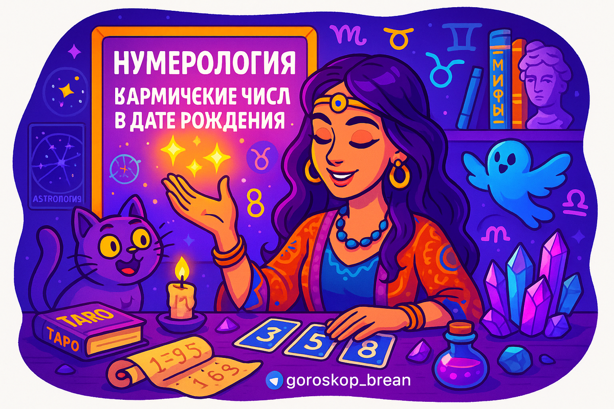    Кармические числа в дате рождения как ключи к тайнам судьбы и душевному росту Мария