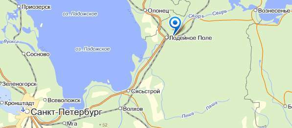 Лодейное поле на карте.  фото: картинки яндекс.