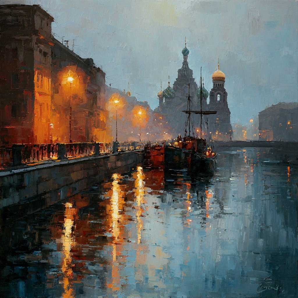 Петербург в поэтичном настроении