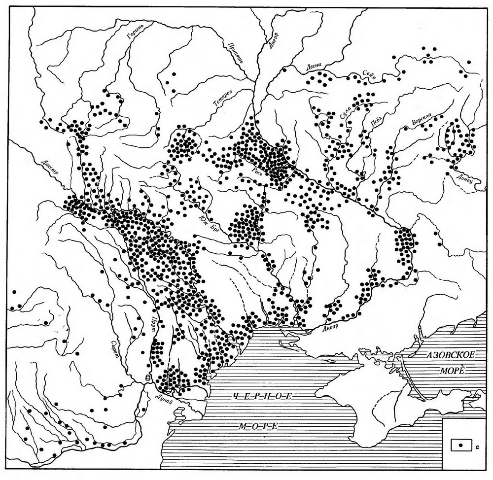 Поселения черняховской культуры