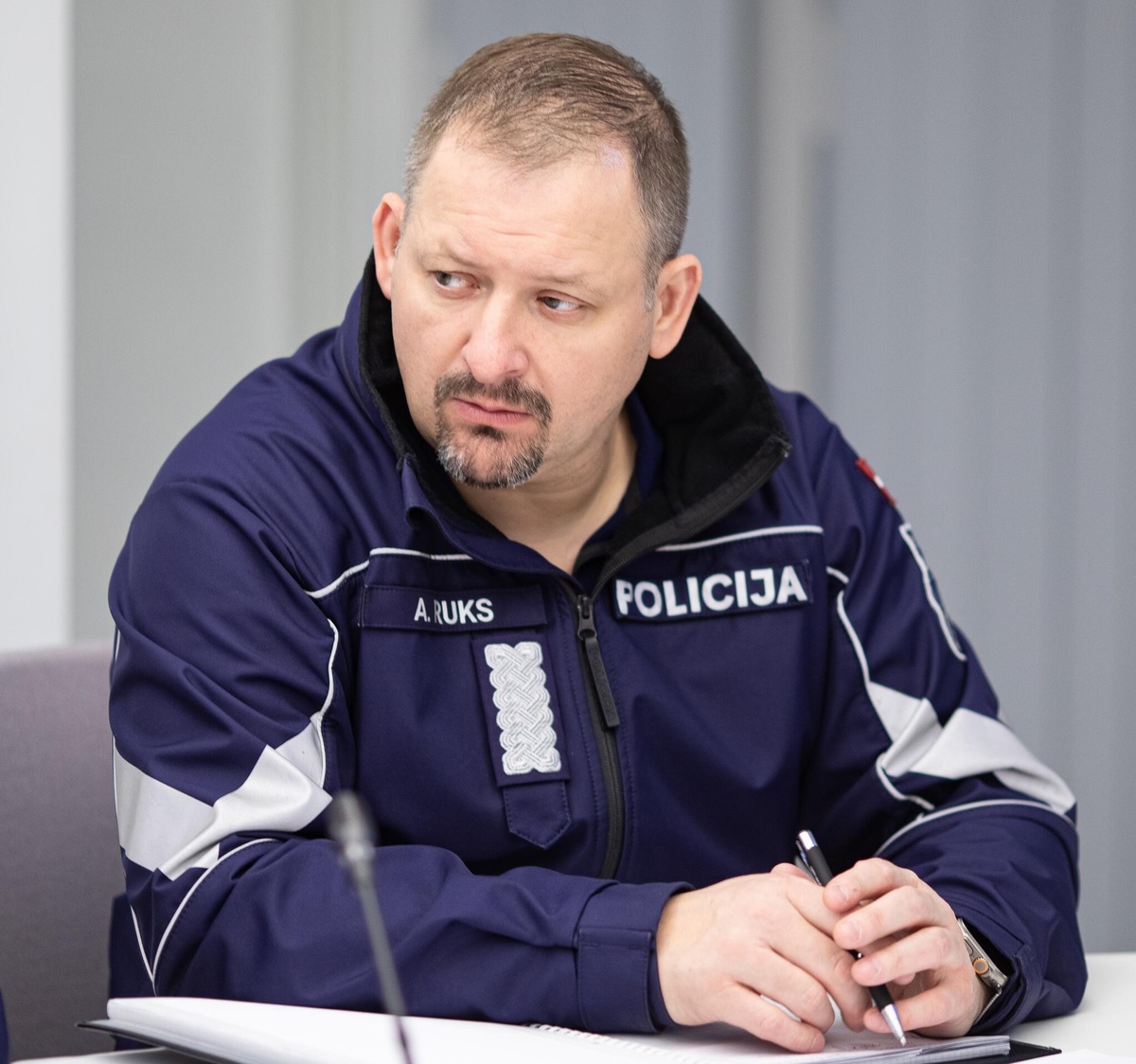 Глава Госполиции Латвии Армандс Рукс © CC BY-SA 2.0 / Saeima / Reinis Inkēns