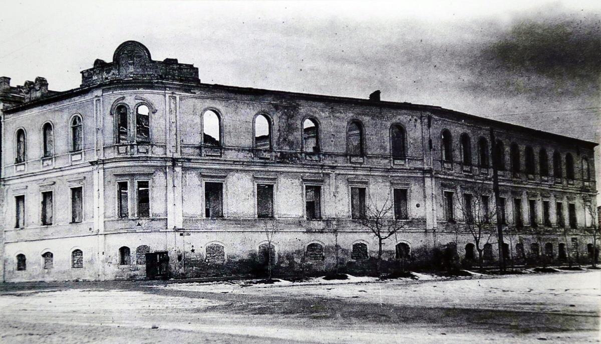 Исторические кадры: оккупанты оставили разруху в Ставрополе