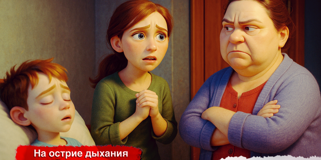 - Что-то не так, доктор? - с тревогой спросила мама, видя то как он смотрит на ее сына...