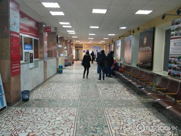 Интерьер старого задния аэропорта.