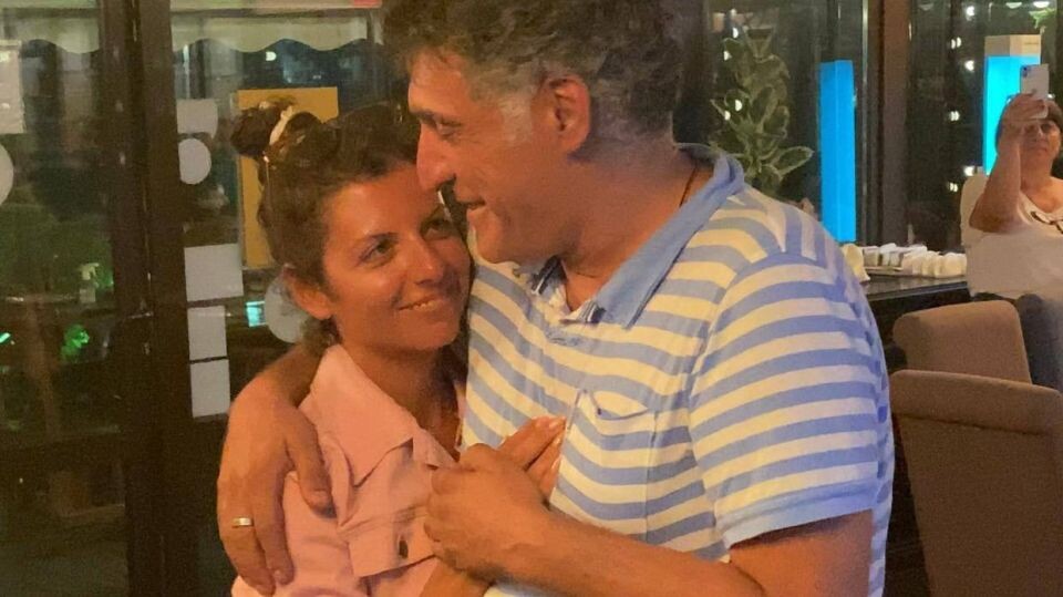    Тигран Кеосаян и Маргарита Симоньян. Источник: t.me/msimonyan