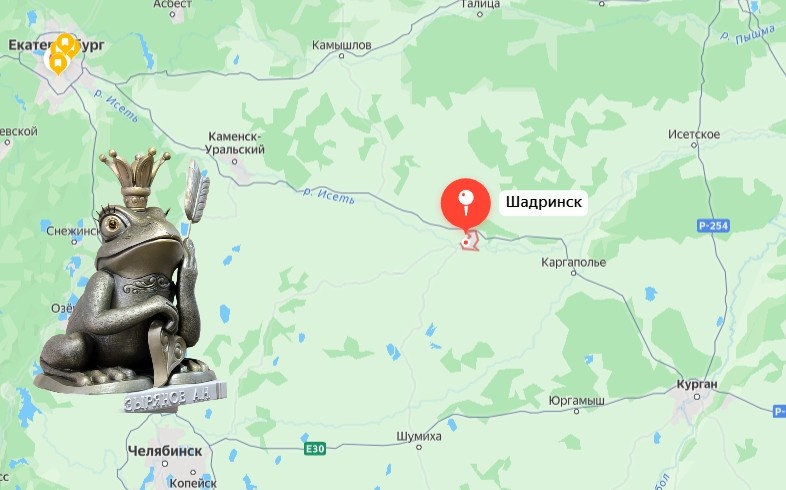 Сказочная карта Урала