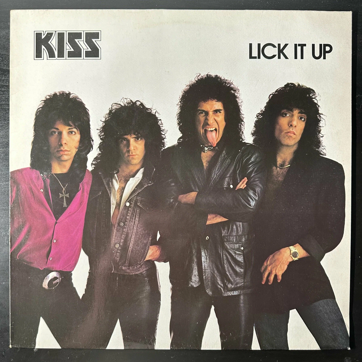 Оригинальная обложка LP "Lick It Up"