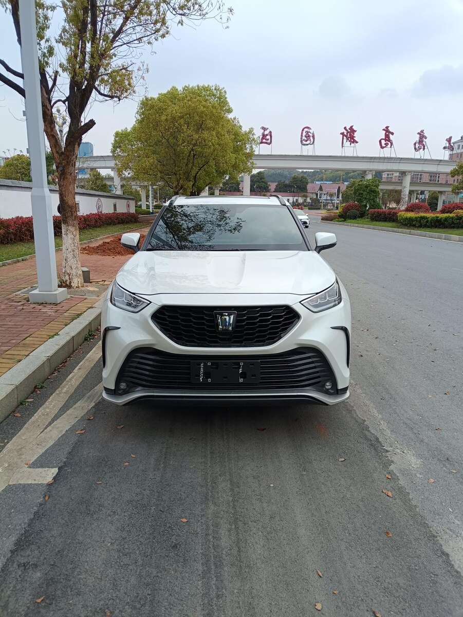 Фото 1. Предняя часть Toyota Crown Kluger.