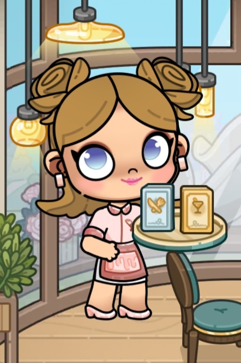 Официантка🍲🍕🍔