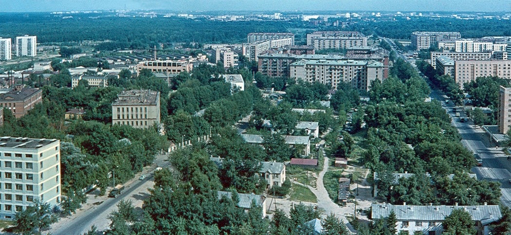 Алексеевский студенческий городок, 1970 год. Фото: https://pastvu.com