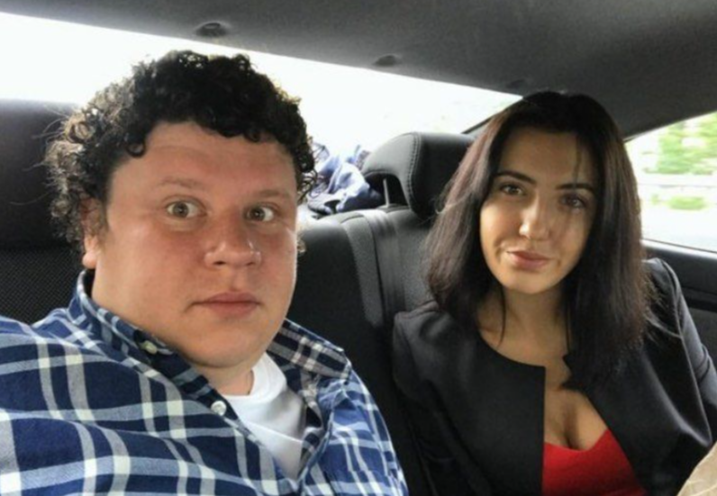 Евгений Кулик с женой