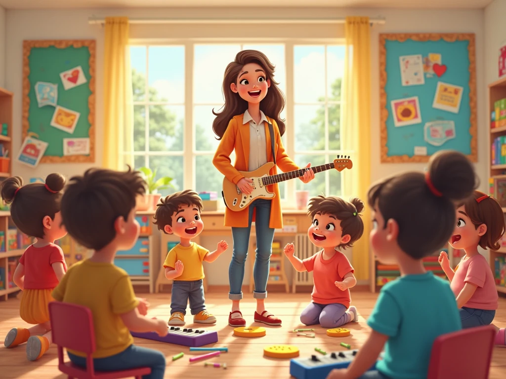 Музыкальный руководитель в детском саду