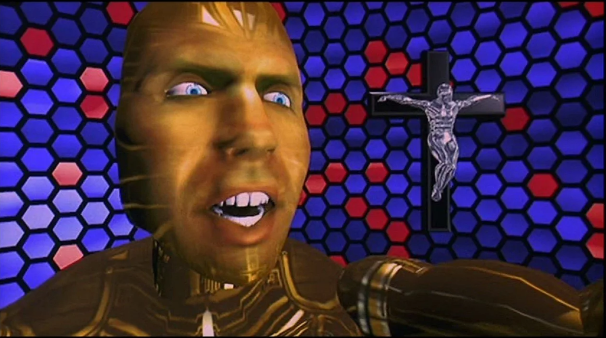 Кадр из фильма Газонокосильщик