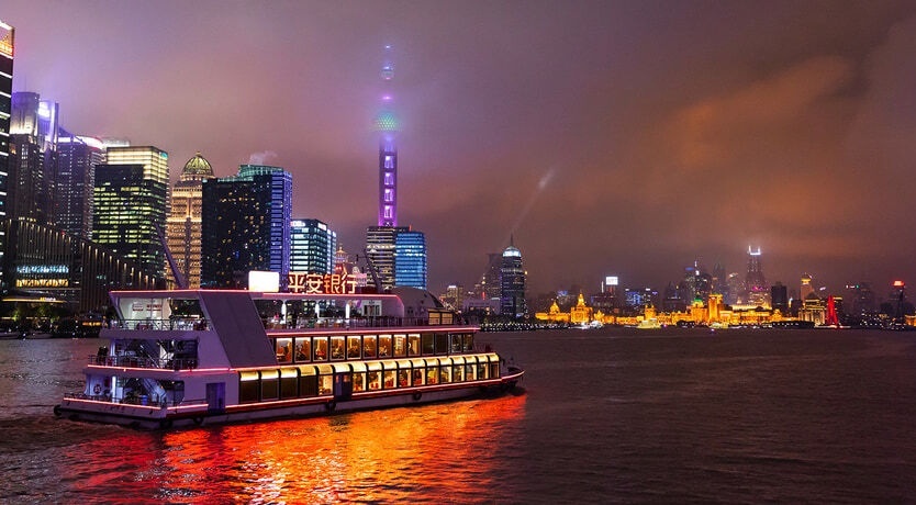 Круиз по реке Хуанпу